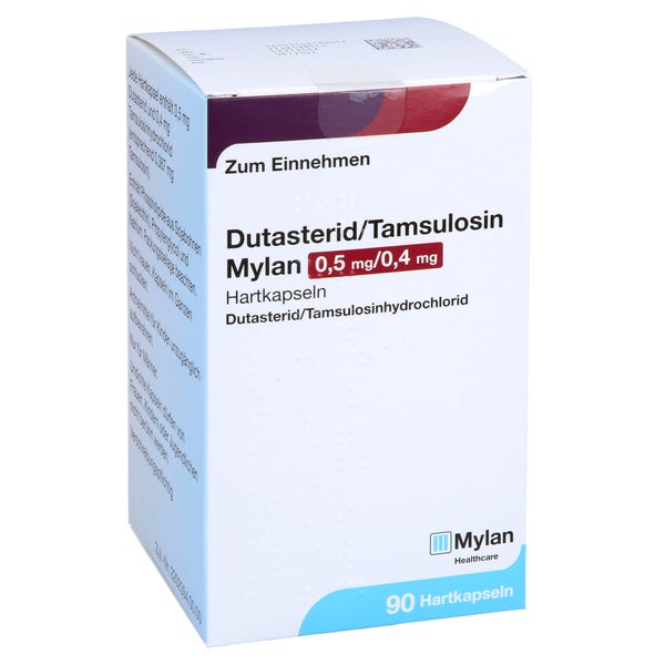 DUTASTERID/Tamsulosin Mylan 0,5 mg/0,4 mg Hartkps. 90 St
