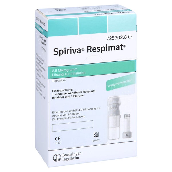 SPIRIVA Respimat 2,5 µg Lsg.z.Inh.wiederverwendbar 1X4,0 ml