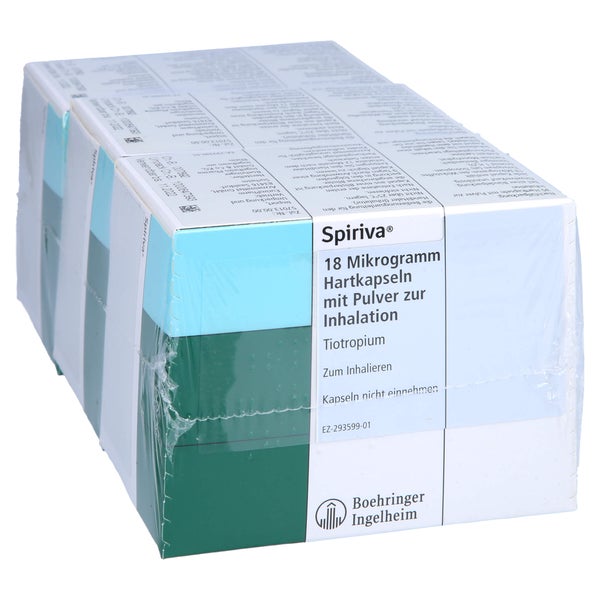 SPIRIVA 18 µg Hartkaps.m.Plv.f.HandiHaler Nachfüll 90 St