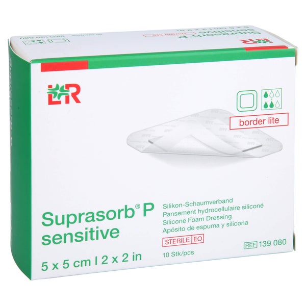 Suprasorb P Sensitive PU-Schaumv.bor.lit 10 St