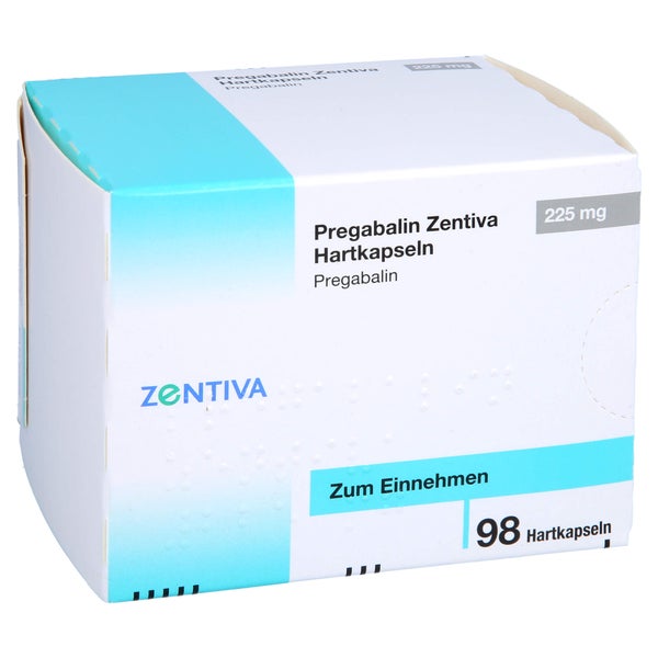 Pregabalin Zentiva 225 mg Hartkapseln 98 St