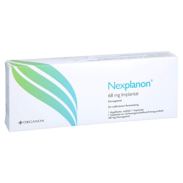 NEXPLANON 68 mg Implantat zur subkutanen Anwendung 1 St