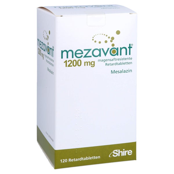 MEZAVANT 1200 mg magensaftres.Retardtabl. 120 St