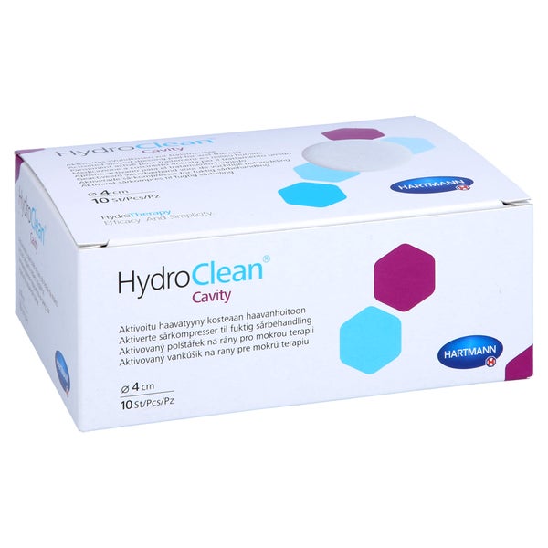 Hydroclean Cavity Kompressen 4 cm rund s 10 St