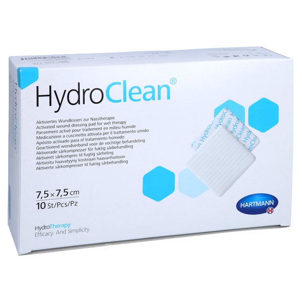 Hydroclean Kompressen 7,5x7,5 cm steril 10 St