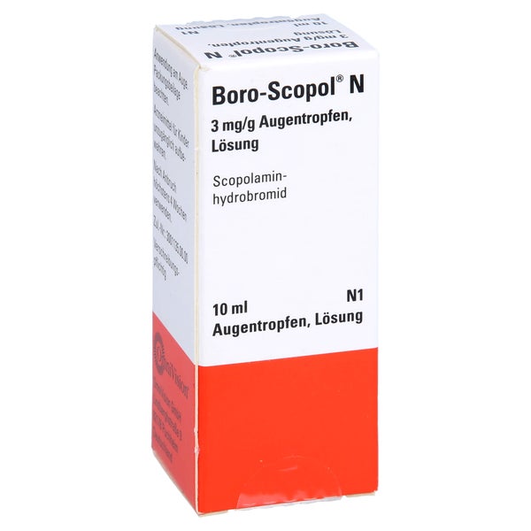 Boro-scopol N 3 mg/g Augentropfen 10 ml