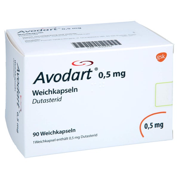 Avodart 0,5 mg Weichkapseln 90 St