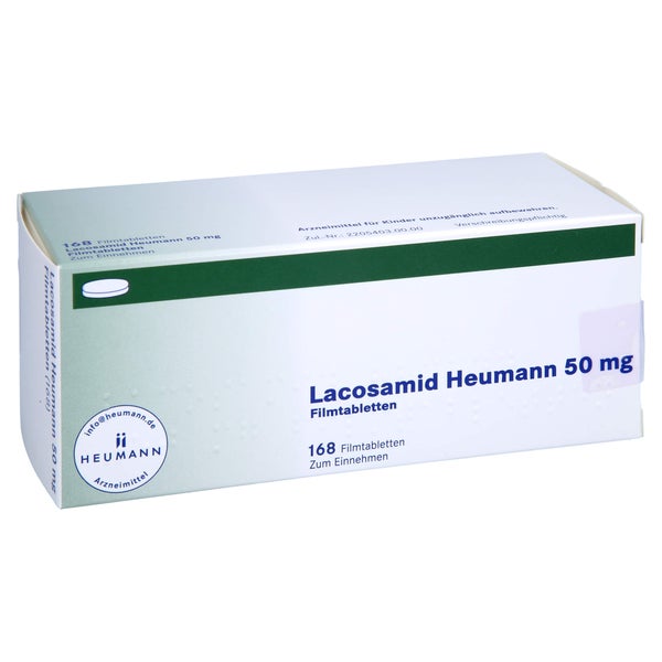 Lacosamid Heumann 50 mg Filmtabletten 168 St