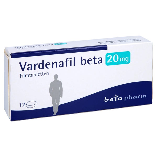 Vardenafil beta 20 mg Filmtabletten 12 St
