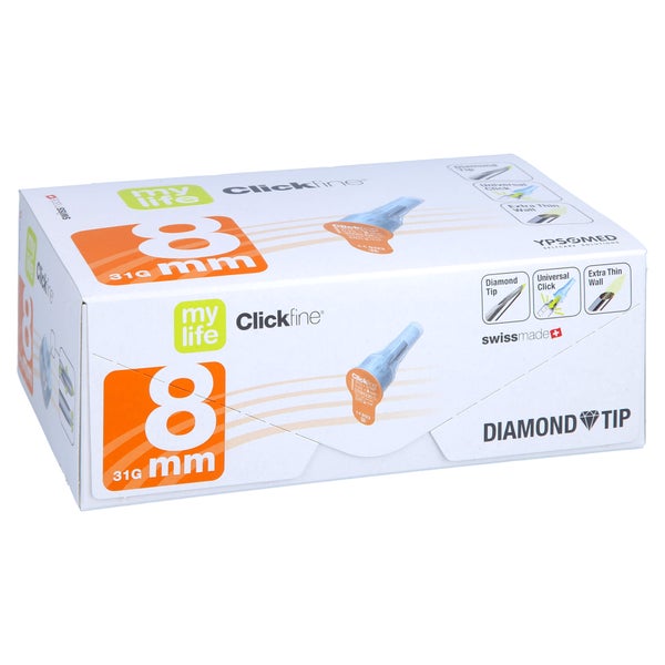 Clickfine Universal 8 Kanülen 0,25x8 mm 100 St