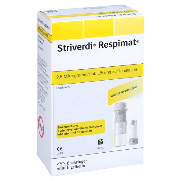 STRIVERDI Respimat 2,5 µg/Hub 3x60 Hub wiederverw. 3X4,0 ml