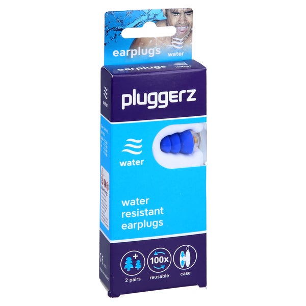 Pluggerz Earplugs Water Erwachsene & Kid 2X2 St