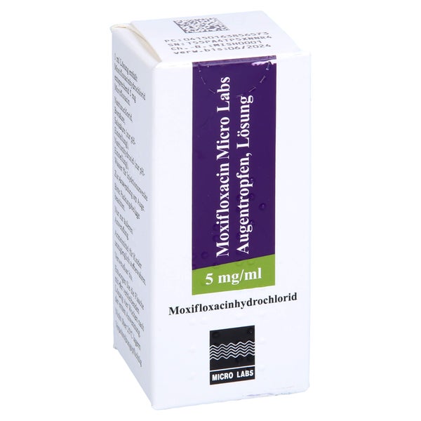 MOXIFLOXACIN Micro Labs 5 mg/ml Augentropfen 1X5 ml