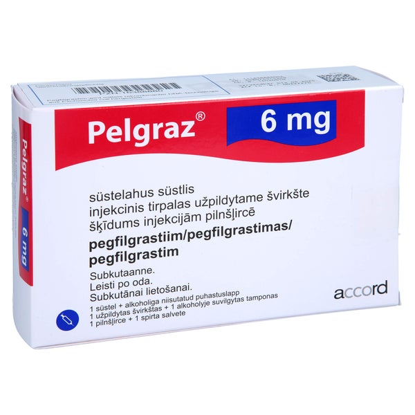 PELGRAZ 6 mg Inj.-Lsg.Fertigspr.m.autom.Nadels. 1 St