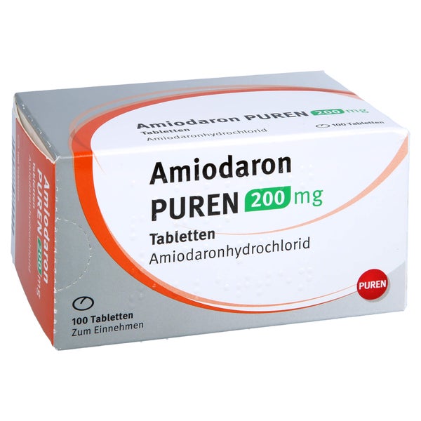 Amiodaron Puren 200 mg Tabletten 100 St