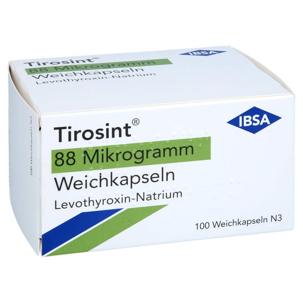 Tirosint 88 Mikrogramm Weichkapseln 100 St