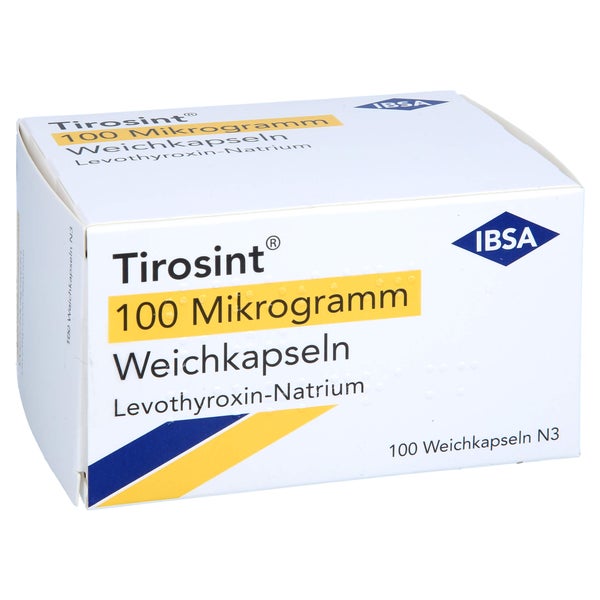 Tirosint 100 Mikrogramm Weichkapseln 100 St