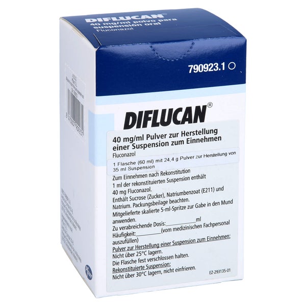DIFLUCAN 40 mg/ml Pulver z.Herstell.e.Susp.z.Einn. 1 St