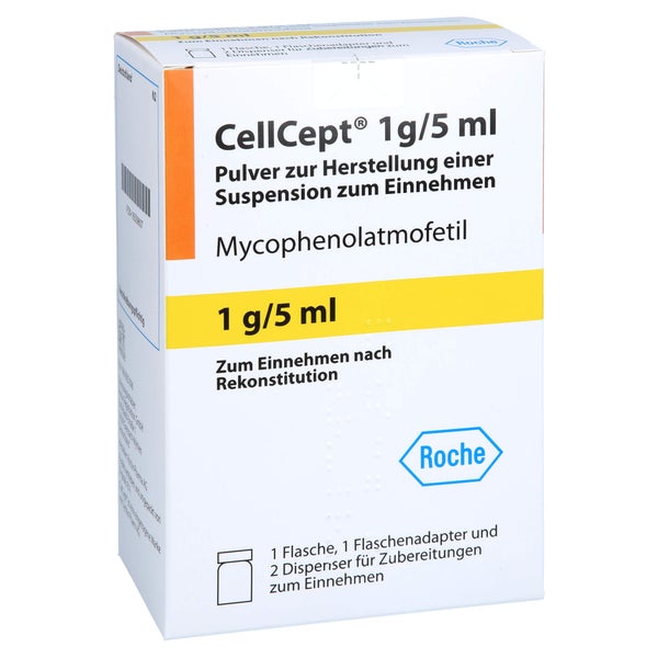 CELLCEPT 1 g/5 ml Pulver z.Herstell.e.Susp.z.Einn. 110 g