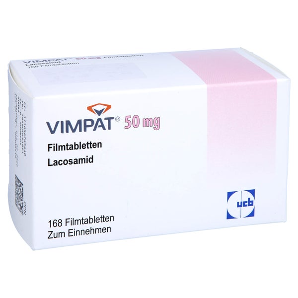 Vimpat 50 mg Filmtabletten 168 St