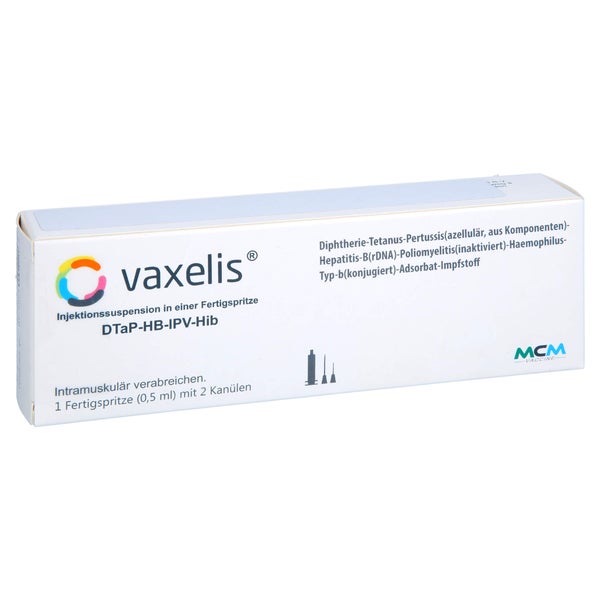 VAXELIS Injektionssuspension in einer Fertigspr. 0,5 ml