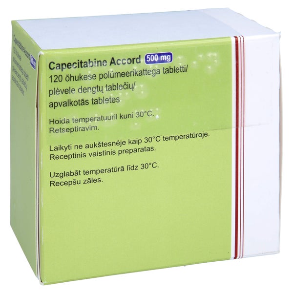 Capecitabin Accord 500 mg Filmtabletten 120 St