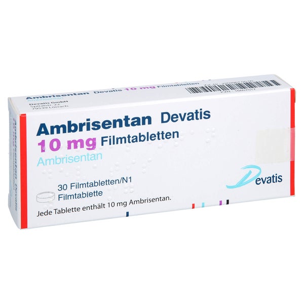 Ambrisentan Devatis 10 mg Filmtabletten 30 St