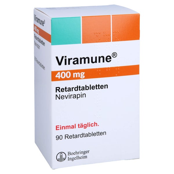 Viramune 400 mg Retardtabletten 90 St