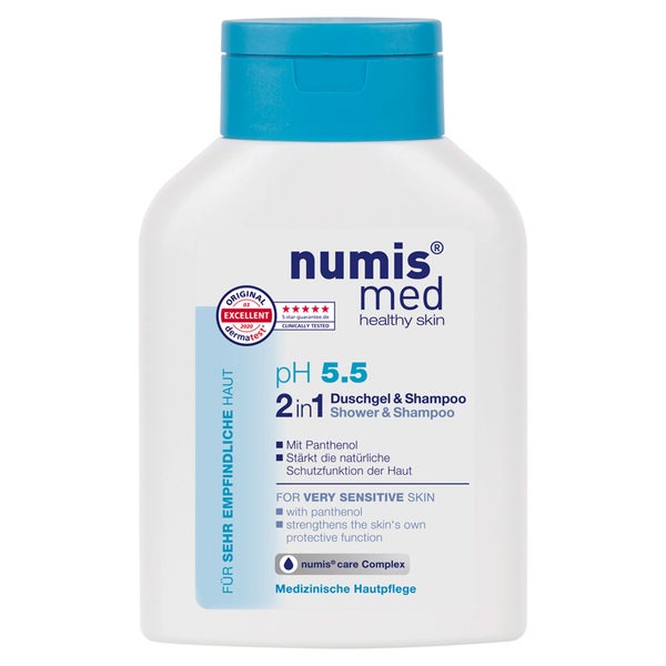 Numis med pH 5,5 2in1 Duschgel & Shampoo 200 ml
