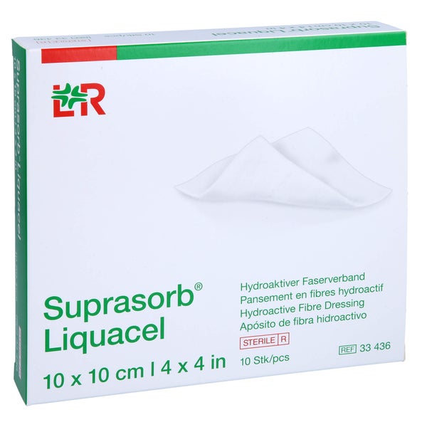 Suprasorb Liquacel Hydroakt.faserverb 10 St