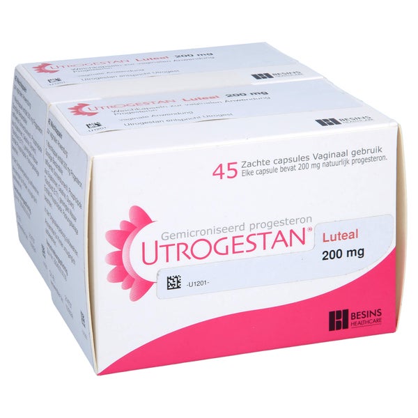 UTROGESTAN Luteal 200 mg Weichkaps.z.vaginal.Anwe. 90 St
