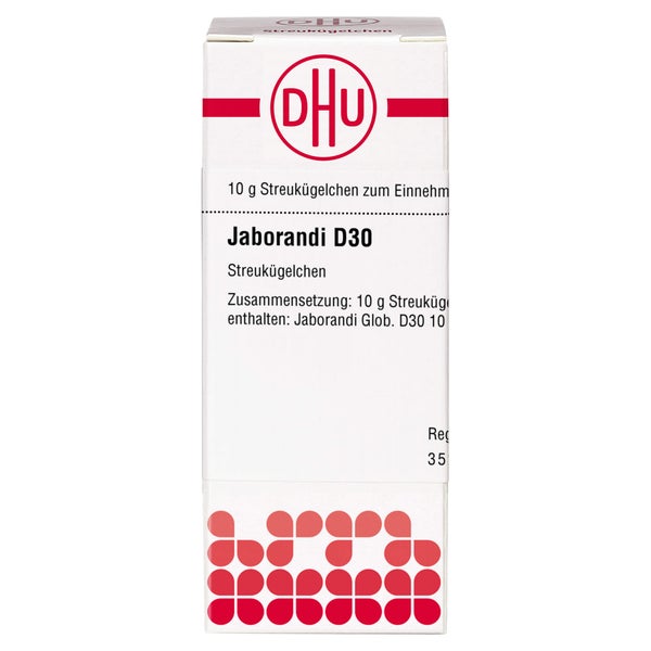 Jaborandi D 30 Globuli 10 g