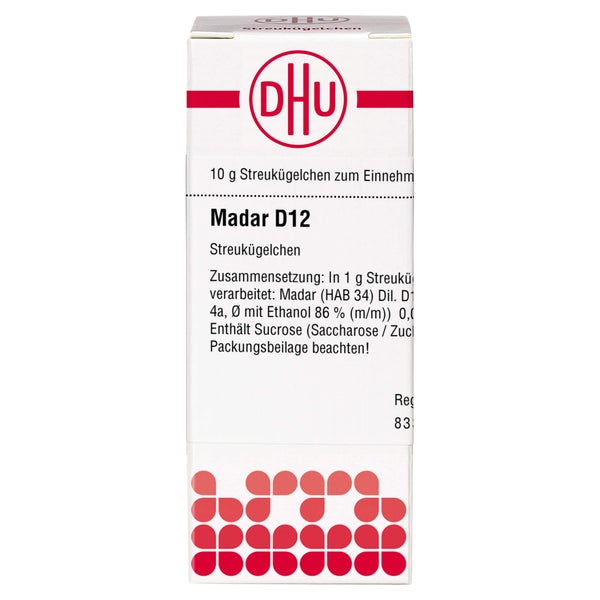Madar D 12 Globuli 10 g
