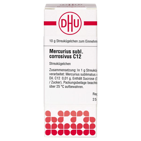 Mercurius Sublimatus Corrosivus C 12 Glo 10 g
