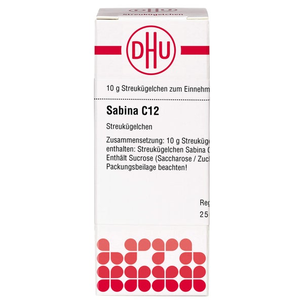 Sabina C 12 Globuli 10 g