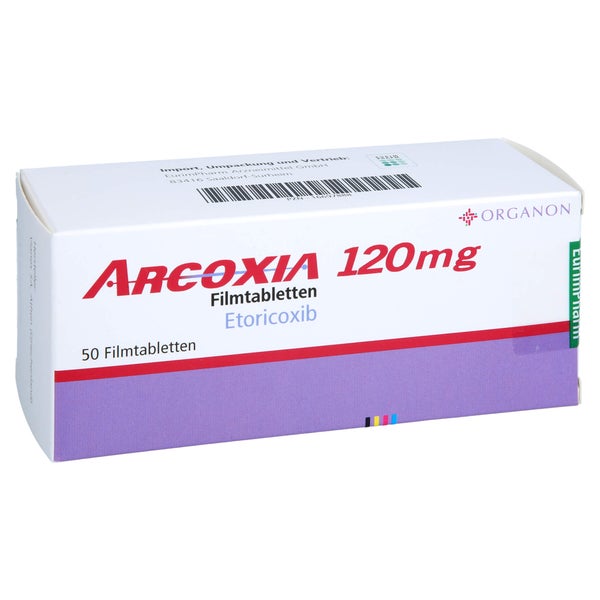 Arcoxia 120 mg Filmtabletten 50 St