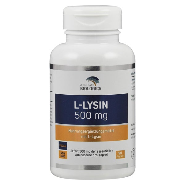 L-lysin 500 mg Kapseln 90 St