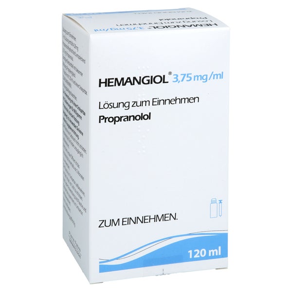 HEMANGIOL 3,75 mg/ml Lösung zum Einnehmen 120 ml