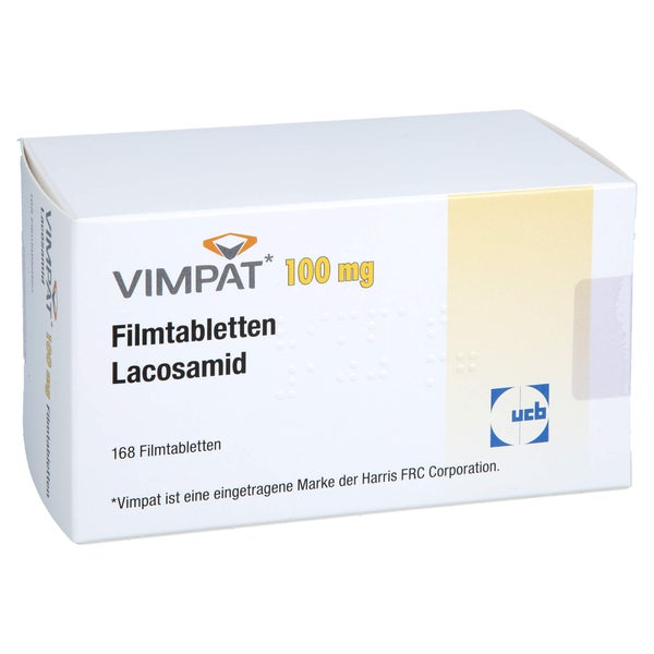Vimpat 100 mg Filmtabletten 168 St