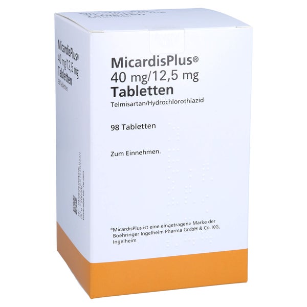 Micardisplus 40 Mg/12,5 mg Tabletten 98 St