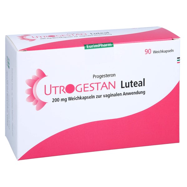 UTROGESTAN Luteal 200 mg Weichkaps.z.vaginal.Anwe. 90 St