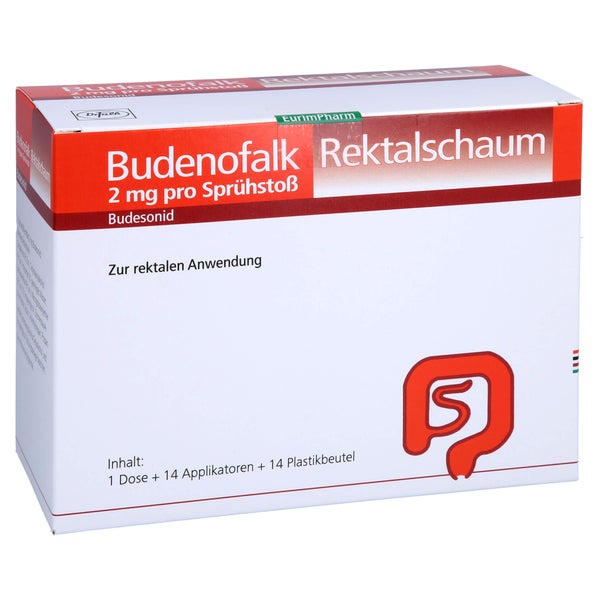 Budenofalk Rektalschaum 1x14 Hub 1 St