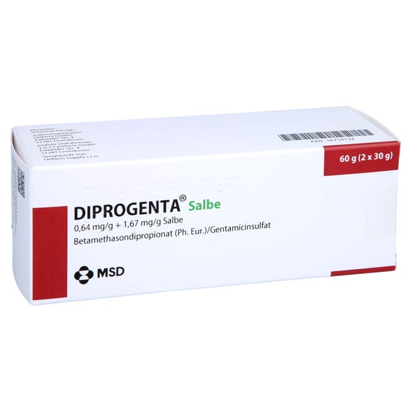 Diprogenta Salbe 0,64 mg/g + 1,67 mg/g 60 g