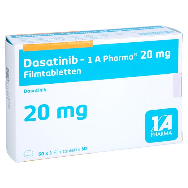 Dasatinib-1a Pharma 20 mg Filmtabletten 60 St