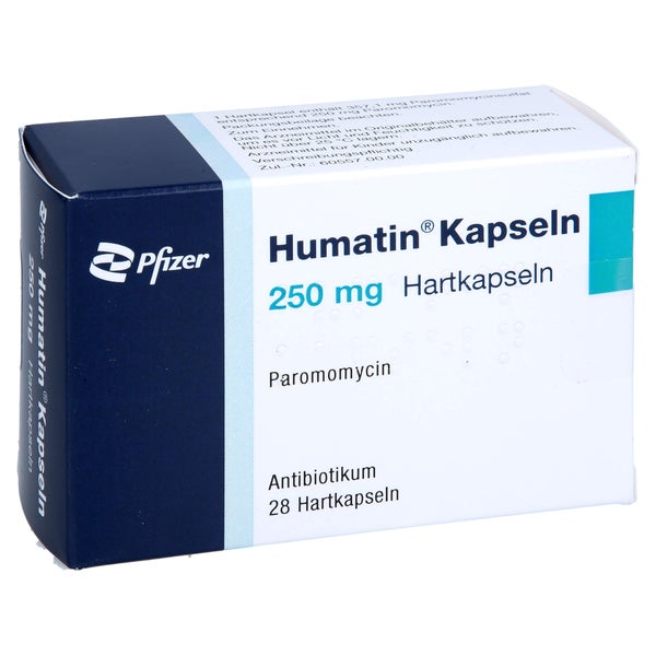 Humatin Kapseln 250 mg Hartkapseln 28 St