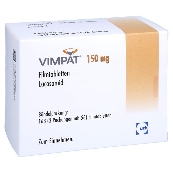 Vimpat 150 mg Filmtabletten 168 St