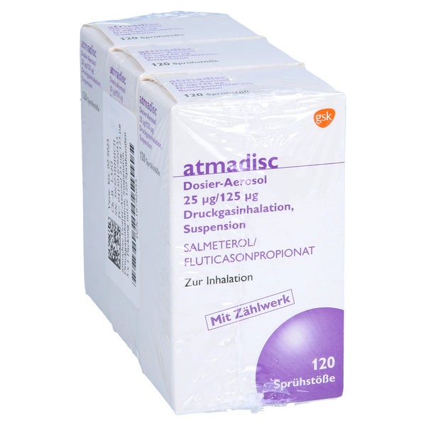 Atmadisc 25 µg/125 µg Dos.Aer.FCKW frei 3X120 St