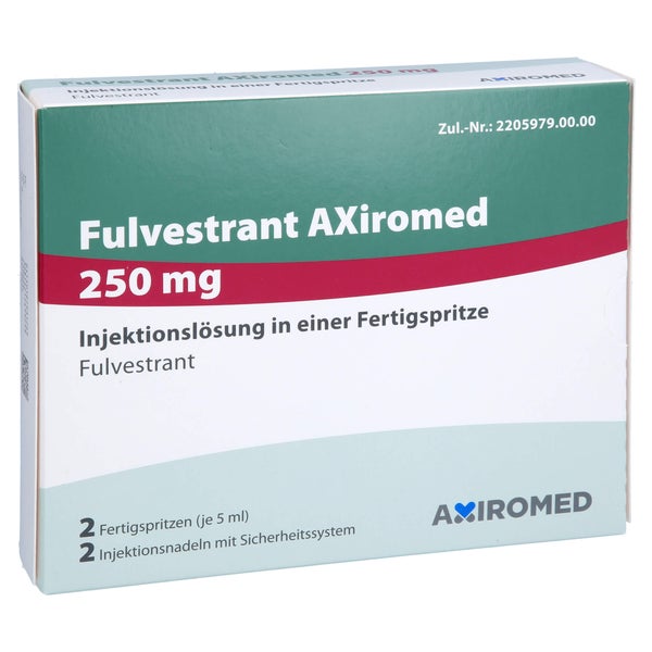 FULVESTRANT AXiromed 250 mg/5 ml Inj.-Lsg.i.e.FS 2 St