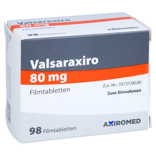 Valsaraxiro 80 mg Filmtabletten 98 St