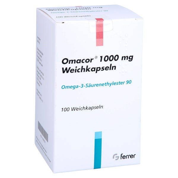 Omacor 1.000 mg Weichkapseln - Reimport 100 St